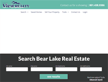 Tablet Screenshot of bearlakeviewrealestate.com